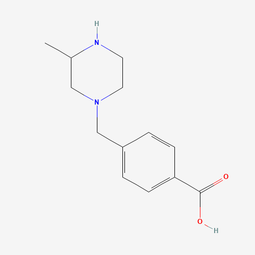 1-(4-carboxyphenyl methyl)-3-methyl piperazine (CAS: 1131623-09-0) - Related Chemical Product