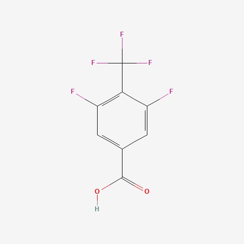 3,5-DIFLUORO-4-(TRIFLUOROMETHYL)BENZOIC ACID (CAS: 261945-09-9) - Related Chemical Product