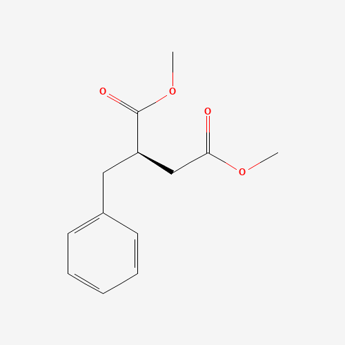 (R)-(+)-dimethyl-2-benzyl-succinate (CAS: 130272-52-5) - Chemical Structure and Molecular Formula 