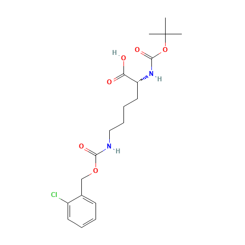 Boc-N'-(2-chloro-Cbz)-D-lysine (CAS: 57096-11-4) - Related Chemical Product