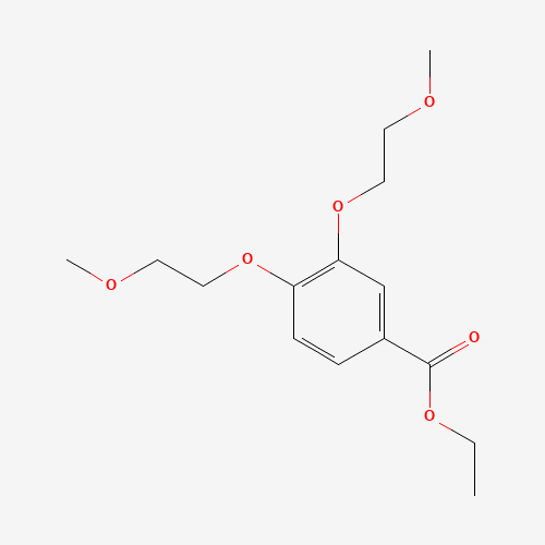 Ethyl 3,4-bis(2-methoxyethoxy)benzoate (CAS: 183322-16-9) - Related Chemical Product