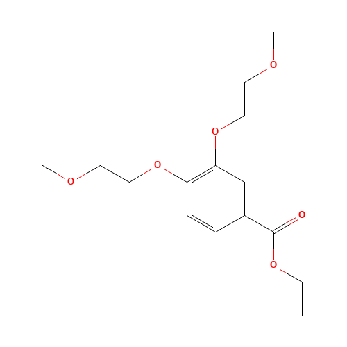 Ethyl 3,4-bis(2-methoxyethoxy)benzoate (CAS: 183322-16-9) - Related Chemical Product
