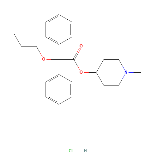 Propiverine hydrochloride (CAS: 54556-98-8) - Related Chemical Product