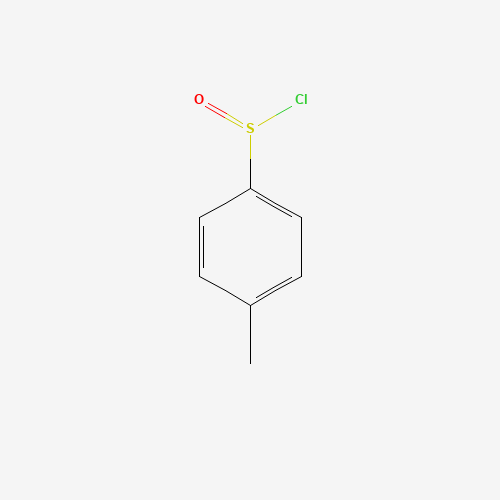P-TOLUENESULFINYL CHLORIDE (CAS: 10439-23-3) - Chemical Structure and Molecular Formula 