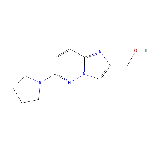 (6-(pyrrolidin-1-yl)imidazo[1,2-b]pyridazin-2-yl)methanol (CAS: 1184918-02-2) - Related Chemical Product