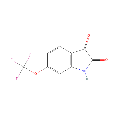 6-(TRIFLUOROMETHOXY)-1H-INDOLE-2,3-DIONE (CAS: 162252-92-8) - Related Chemical Product