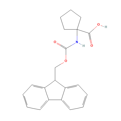 Fmoc-cycloleucine (CAS: 117322-30-2) - Chemical Structure and Molecular Formula 