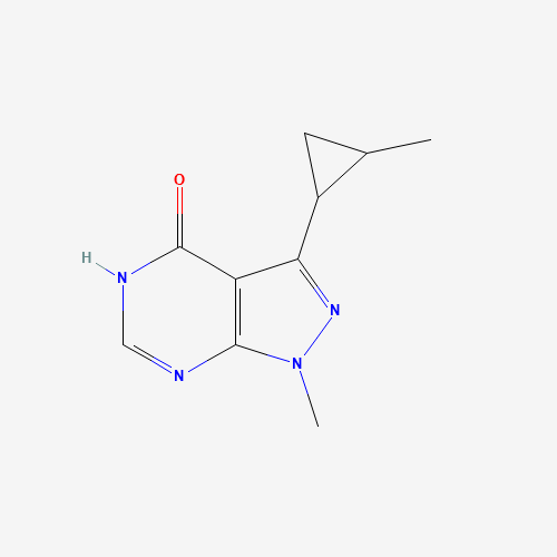 1-methyl-3-((1R,2S)-2-methylcyclopropyl)-1H-pyrazolo[3,4-d]pyrimidin-4-ol (CAS: 1184917-05-2) - Related Chemical Product