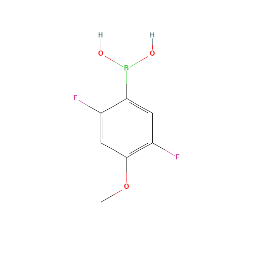 2,5-DIFLUORO-4-METHOXYPHENYLBORONIC ACID (CAS: 897958-93-9) - Related Chemical Product