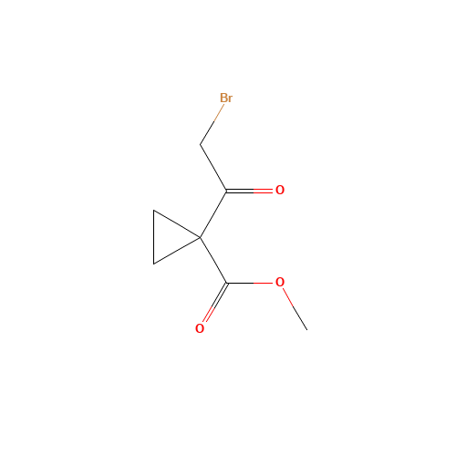 methyl 1-(2-bromoacetyl)cyclopropanecarboxylate (CAS: 1184913-42-5) - Related Chemical Product