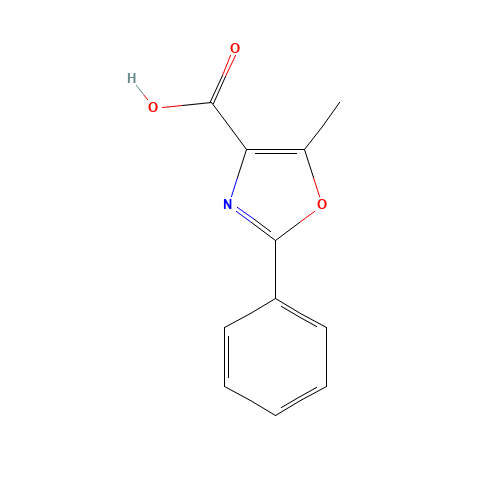 5-METHYL-2-PHENYL-1,3-OXAZOLE-4-CARBOXYLIC ACID (CAS: 18735-74-5) - Related Chemical Product