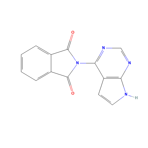 2-(7H-PYRROLO[2,3-D]PYRIMIDIN-4-YL)ISOINDOLINE-1,3-DIONE (CAS: 741686-49-7) - Related Chemical Product
