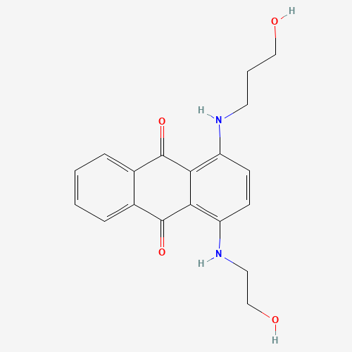 1-[(2-hydroxyethyl)amino]-4-[(3-hydroxypropyl)amino]anthraquinone (CAS: 67674-26-4) - Related Chemical Product