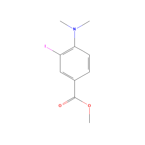 methyl 4-(dimethylamino)-3-iodobenzoate (CAS: 99067-73-9) - Related Chemical Product