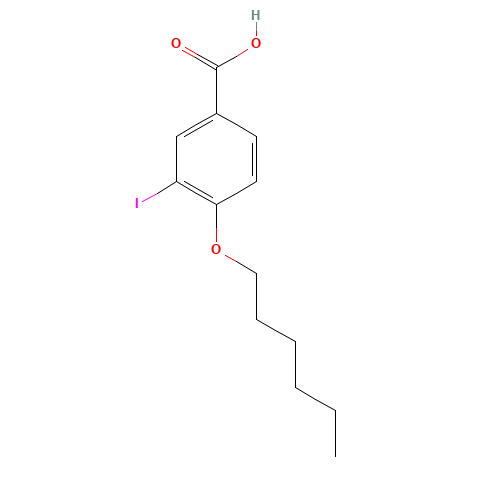 4-(hexyloxy)-3-iodobenzoic acid (CAS: 1131614-78-2) - Related Chemical Product