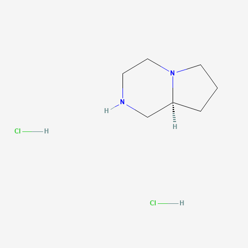(S)-octahydropyrrolo[1,2-a]pyrazine-2HCl (CAS: 634922-11-5) - Related Chemical Product