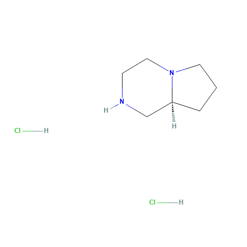 (S)-octahydropyrrolo[1,2-a]pyrazine-2HCl (CAS: 634922-11-5) - Related Chemical Product