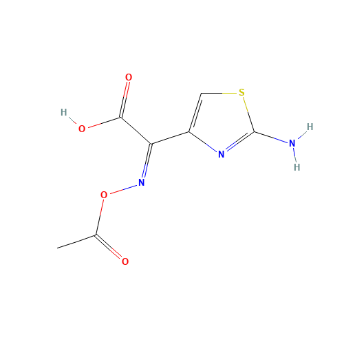 (Z)-2-(2-AMINOTHIAZOL-4-YL)-2-ACETYLOXYIMINOACETIC ACID (CAS: 110130-88-6) - Related Chemical Product