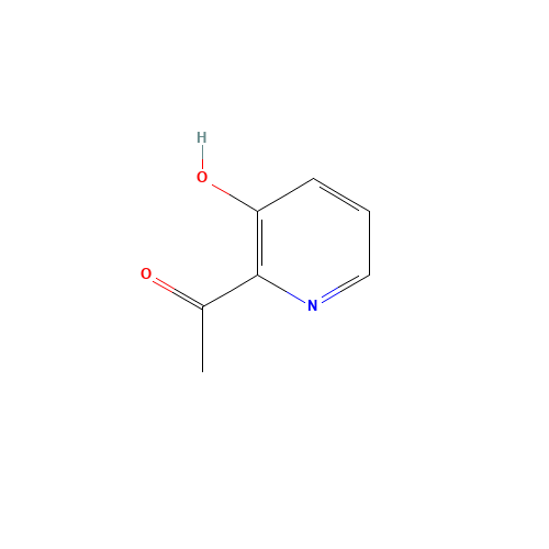Ethanone,1-(3-hydroxy-2-pyridinyl)-(9CI) (CAS: 13210-29-2) - Chemical Structure and Molecular Formula 