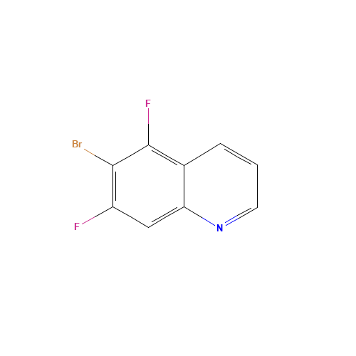 5,7-Difluoro-6-bromoquinoline (CAS: 1022091-49-1) - Related Chemical Product