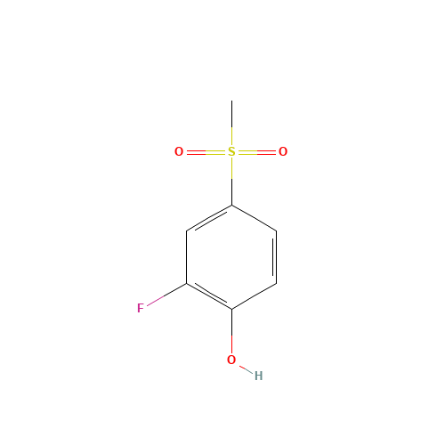 2-Fluoro-4-methylsulfonylphenol (CAS: 398456-87-6) - Related Chemical Product