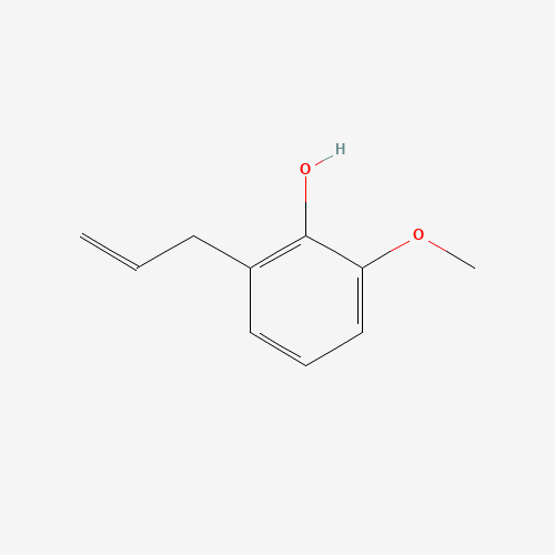 O-EUGENOL (CAS: 579-60-2) - Chemical Structure and Molecular Formula 
