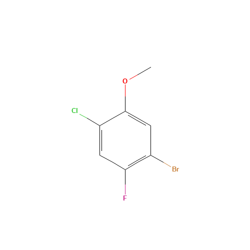 1-BROMO-4-CHLORO-2-FLUORO-5-METHOXY-BENZENE (CAS: 146447-18-9) - Related Chemical Product