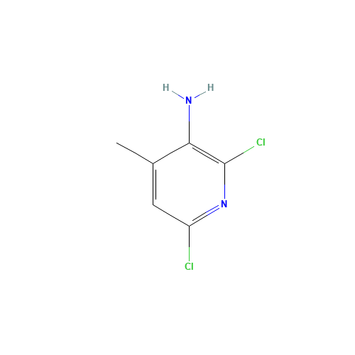 2,6-Dichloro-4-methyl-3-aminopyridine (CAS: 129432-25-3) - Related Chemical Product