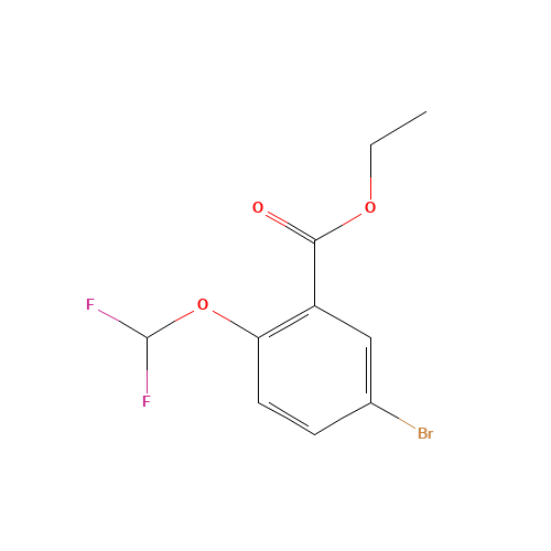 ethyl 5-bromo-2-(difluoromethoxy)benzoate (CAS: 773135-60-7) - Related Chemical Product