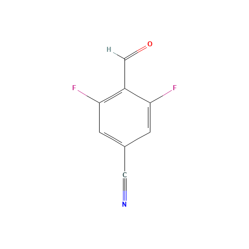 3,5-DIFLUORO-4-FORMYLBENZONITRILE (CAS: 467442-15-5) - Related Chemical Product