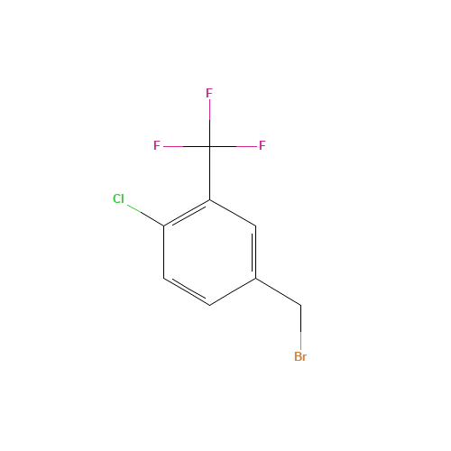 4-CHLORO-3-(TRIFLUOROMETHYL)BENZYL BROMIDE (CAS: 261763-23-9) - Related Chemical Product