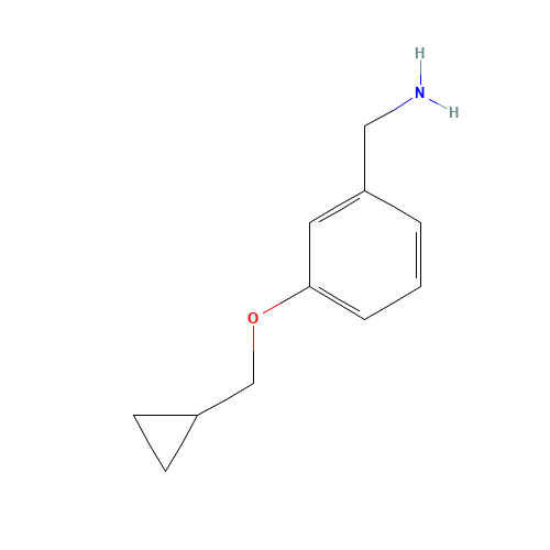 (3-(cyclopropylmethoxy)phenyl)methanamine (CAS: 848444-80-4) - Related Chemical Product