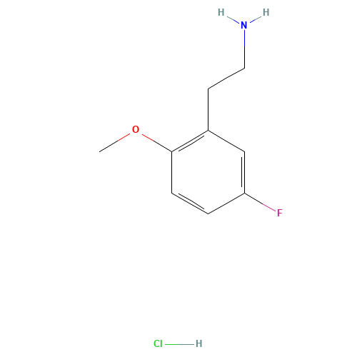 2-(5-fluoro-2-methoxyphenyl)ethanamine-HCl (CAS: 1000533-03-8) - Related Chemical Product
