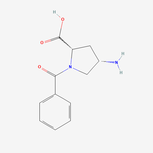 (2S,4S)-4-AMINO-1-BENZOYL-PYRROLIDINE-2-CARBOXYLIC ACID (CAS: 176439-44-4) - Related Chemical Product