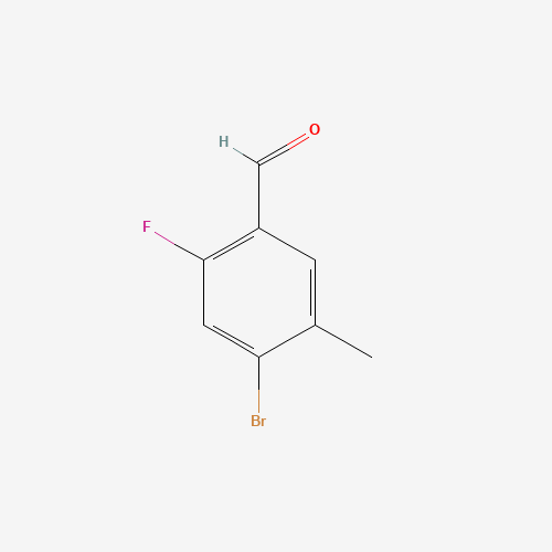 4-BROMO-2-FLUORO-5-METHYLBENZALDEHYDE (CAS: 916792-23-9) - Related Chemical Product