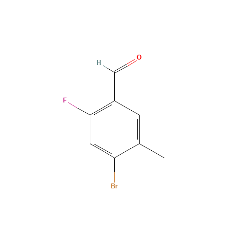 4-BROMO-2-FLUORO-5-METHYLBENZALDEHYDE (CAS: 916792-23-9) - Related Chemical Product