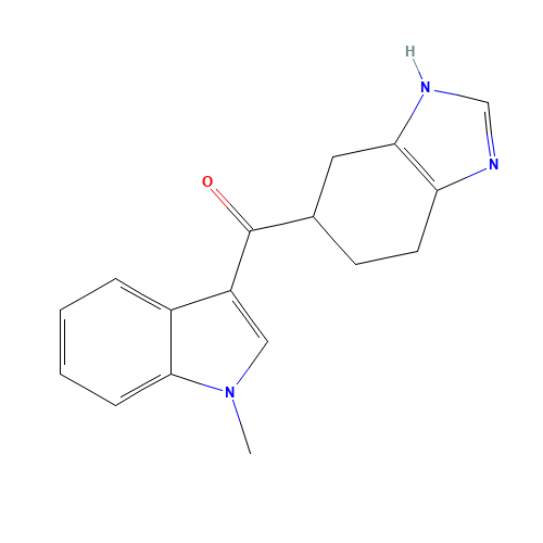 5-[(1-Methylindole-3-yl)carbonyl]-4,5,6,7-tetrahydro-1H-bezimidazole (CAS: 132036-39-6) - Related Chemical Product