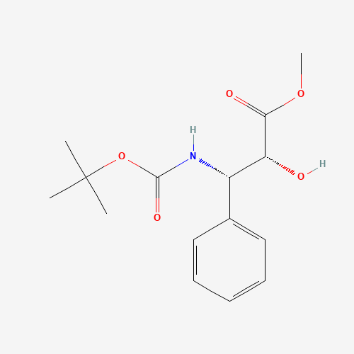 Methyl (2R,3S)-3-(tert-butoxycarbonylamino)-2-hydroxy-3-phenylpropionate (CAS: 124605-42-1) - Related Chemical Product