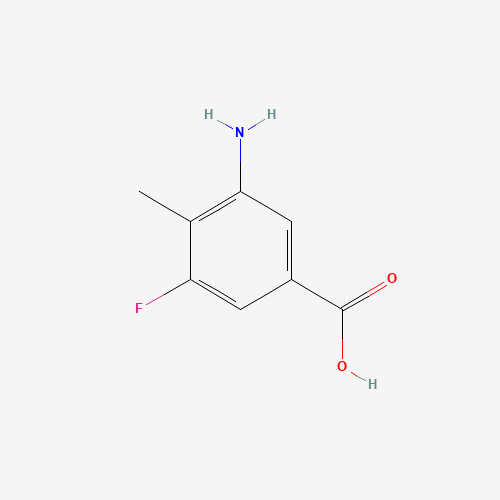 3-AMINO-5-FLUORO-4-METHYLBENZOIC ACID (CAS: 103877-75-4) - Related Chemical Product