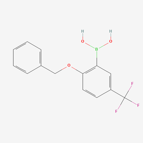 2-(BENZYLOXY)-5-(TRIFLUOROMETHYL)PHENYLBORONIC ACID (CAS: 612833-41-7) - Related Chemical Product