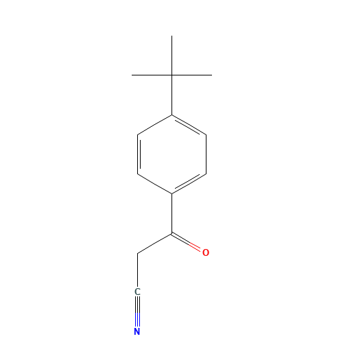 3-(4-TERT-BUTYLPHENYL)-3-OXOPROPANENITRILE (CAS: 39528-62-6) - Related Chemical Product