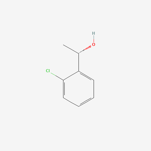 (S)-1-(2-CHLOROPHENYL)ETHANOL (CAS: 131864-71-6) - Chemical Structure and Molecular Formula 