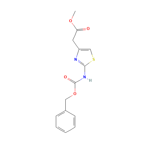 Methyl 2-(2-benzyloxycarbonylaminothiazol-4-yl) acetate (CAS: 103053-97-0) - Related Chemical Product