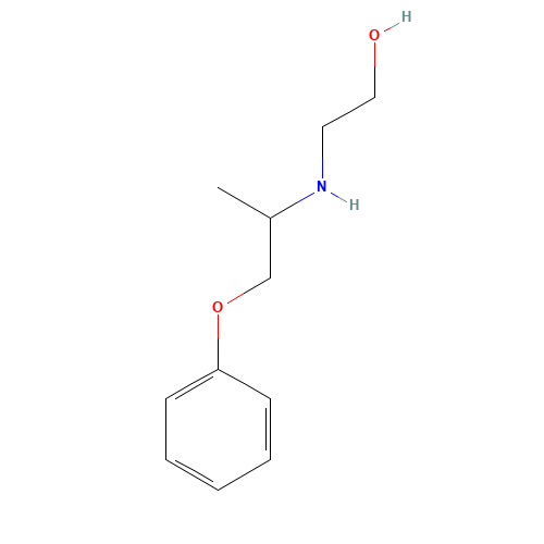 2-[(1-methyl-2-phenoxyethyl)amino]ethanol (CAS: 103-39-9) - Related Chemical Product
