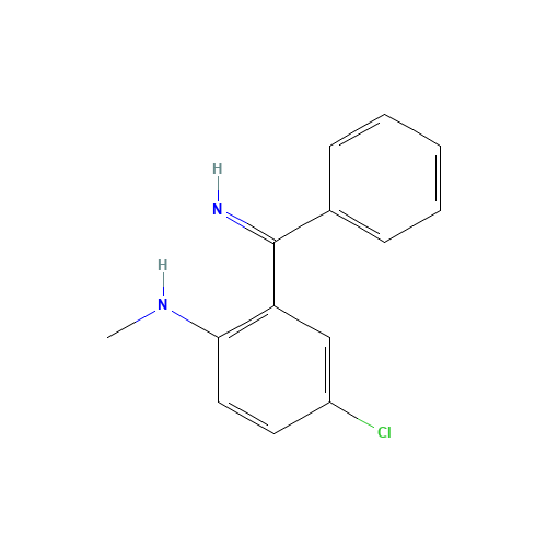 2-(methylamino)-5-chlorobenzophenone imine (CAS: 5606-40-6) - Related Chemical Product