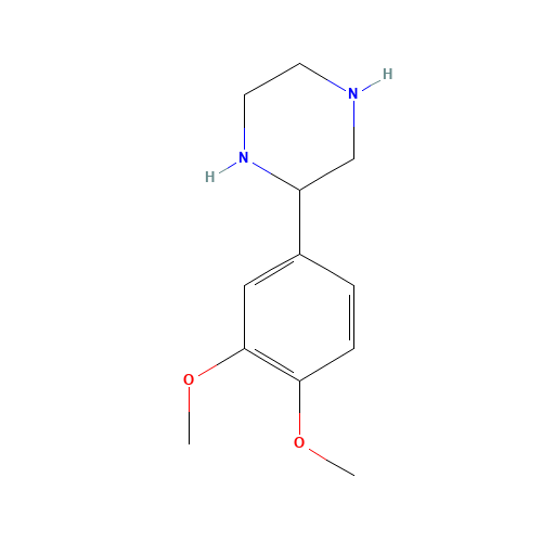 2-(3,4-DIMETHOXY-PHENYL)-PIPERAZINE (CAS: 65709-39-9) - Related Chemical Product
