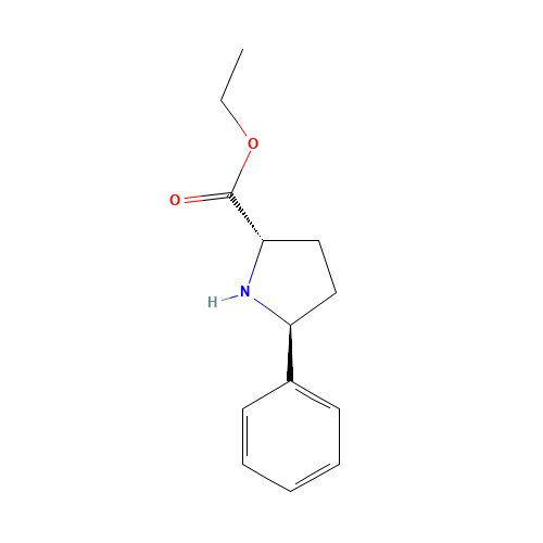 (2S,5S)-ethyl 5-phenylpyrrolidine-2-carboxylate (CAS: 166941-66-8) - Related Chemical Product