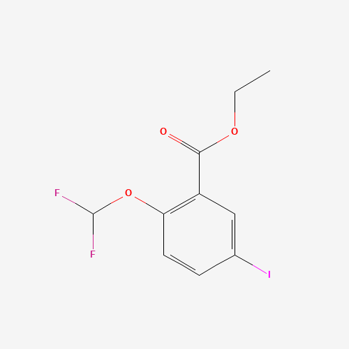 ethyl 2-(difluoromethoxy)-5-iodobenzoate (CAS: 1131587-26-2) - Related Chemical Product