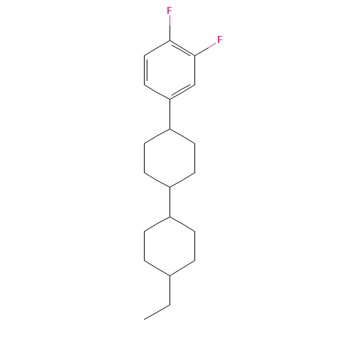 TRANS,TRANS-4-(3,4-DIFLUOROPHENYL)-4''-ETHYL-BICYCLOHEXYL (CAS: 118164-50-4) - Related Chemical Product