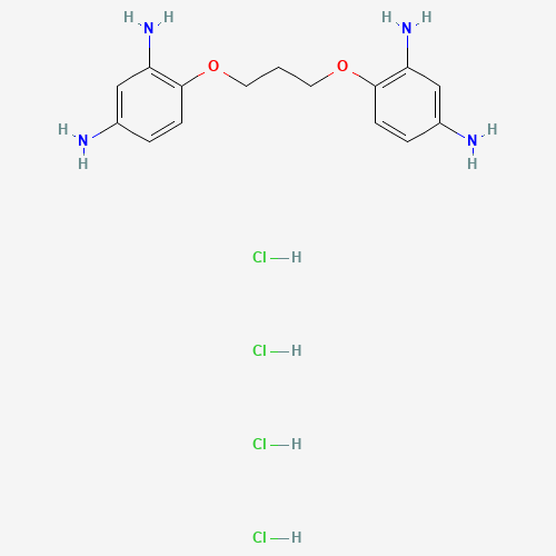 1,3-Bis(2,4-diaminophenoxy)propane tetrahydrochloride (CAS: 74918-21-1) - Related Chemical Product